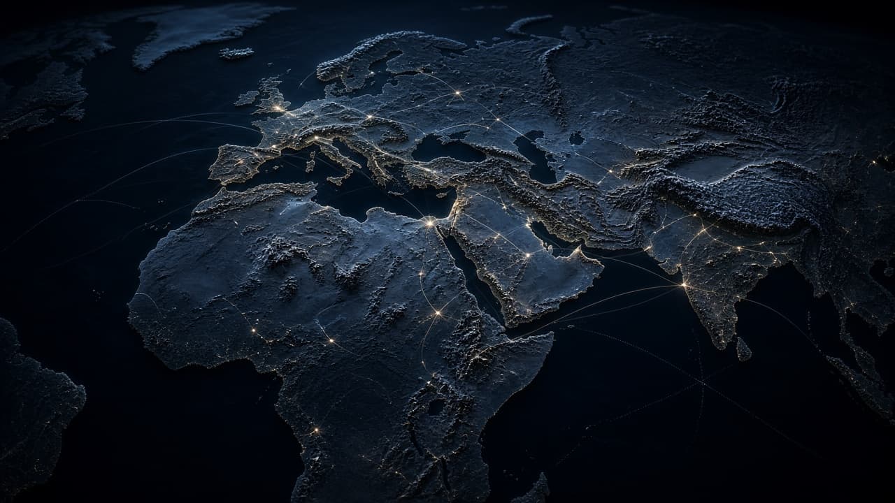 Shahjahane international workforce corridors and deployment destinations across Europe, the GCC, and India