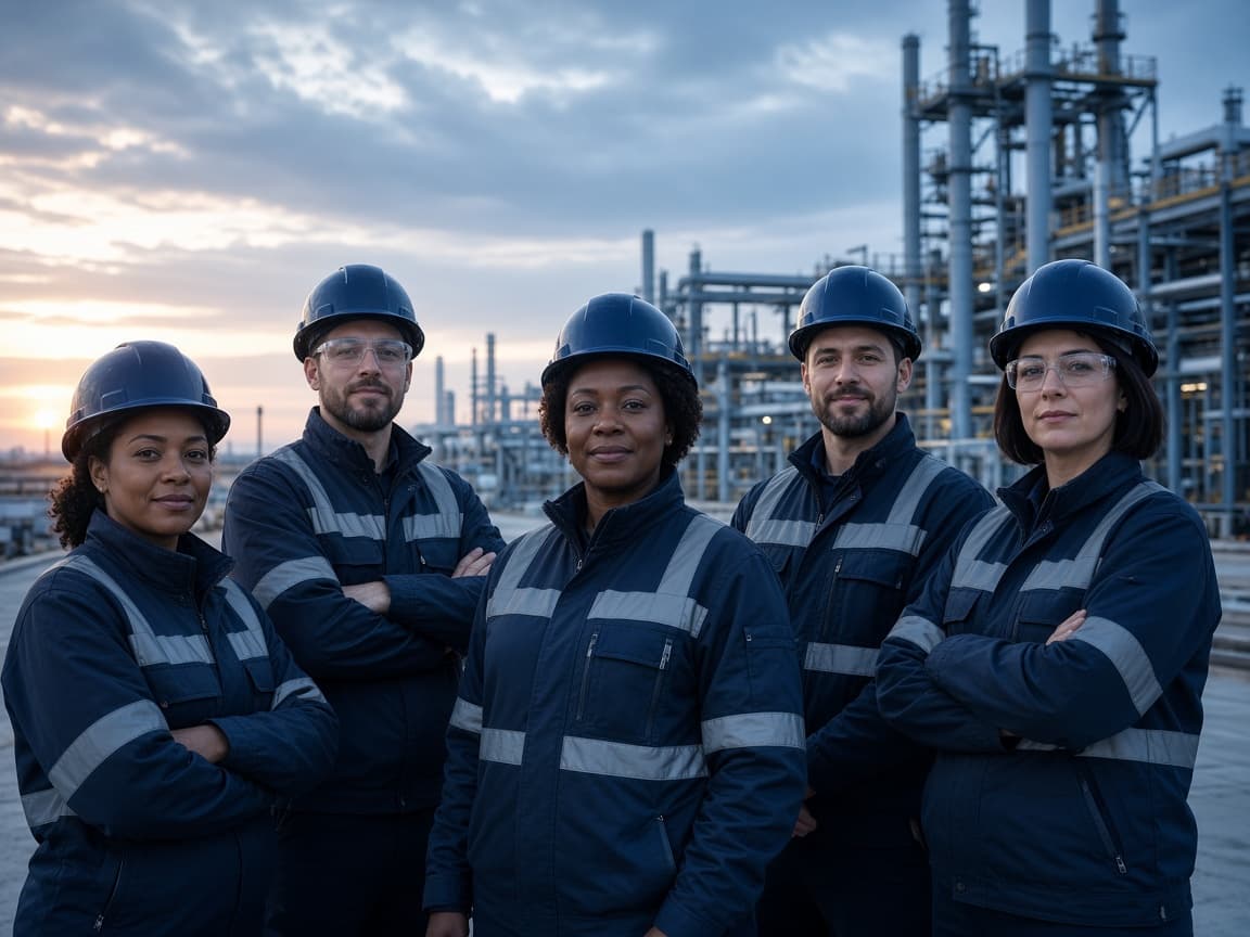 Document-verified and medically cleared Shahjahane workforce deployed on an active site
